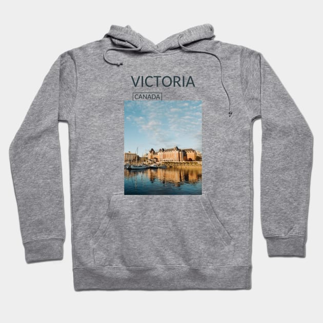 Victoria British Columbia Capital City Canada Souvenir Gift for Canadian T-shirt Apparel Mug Notebook Tote Pillow Sticker Magnet Hoodie by Mr. Travel Joy